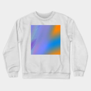 blue green orange abstract texture background pattern Crewneck Sweatshirt